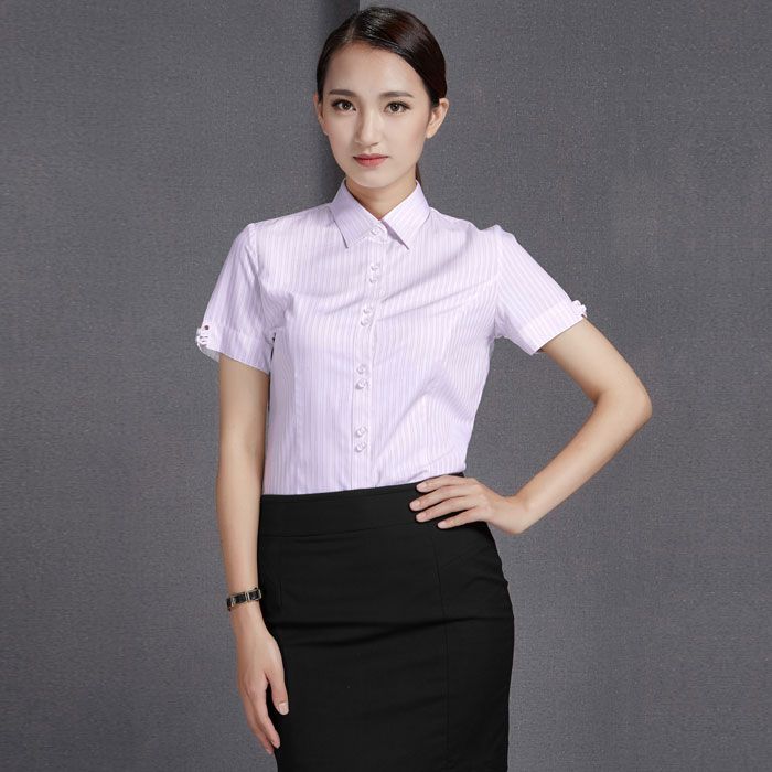 女士?jī)?yōu)質(zhì)商務(wù)襯衣JL-CY456